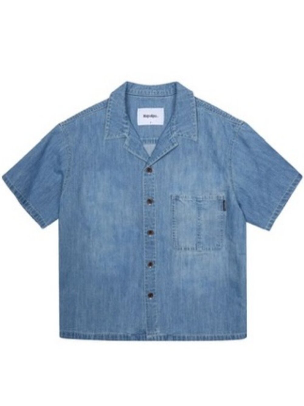 Denim Collar Shirt